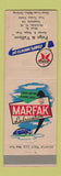 Matchbook Cover - Texaco oil gas Paige & Valliere Meredith NH