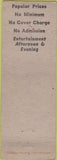 Matchbook Cover - Capitol Lounge Chicago IL