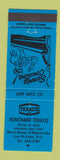 Matchbook Cover - Bouchard Texaco oil gas Lac St Jean QC