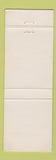 Matchbook Cover - Texaco oil gas Bill Hughes' Madison WI