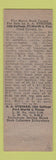 Matchbook Cover - Don Smith Texaco oil gas Fort Worth TX