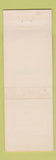 Matchbook Cover - Horner's Texaco oil gas San Francisco CA
