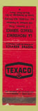 Matchbook Cover La Providence Texaco oil gas La Providence QC Mise Au Point WEAR