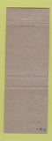 Matchbook Cover - Shell oil gas Highway Wapello ID