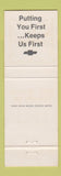 Matchbook Cover - Smith Chevrolet Selinsgrove PA