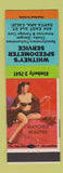 Matchbook Cover - Whitney's Speedometer Santa Ana CA pinup