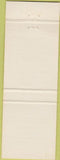 Matchbook Cover - Flo's Home Cooking Saratoga Springs NY yellow