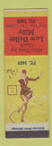 Matchbook Cover - Low Dollar Milly Check Cashing pinup