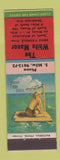 Matchbook Cover - The White Manor South Milwaukee WI Arno Vasholz pinup