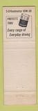 Matchbook Cover - Cities oil gas RM Sassaman Lewistown PA