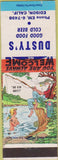 Matchbook Cover - Dusty's Edison CA hillbilly