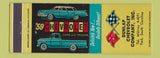 Matchbook Cover - 1959 Chevrolet Dunlap York SC