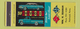 Matchbook Cover - 1959 Chevrolet Wm Seaman Fleetwood PA