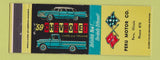 Matchbook Cover - 1959 Chevrolet Peru Motors Peru IL