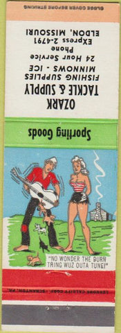 Matchbook Cover - Ozark Tackle Supply fishing Eldon MO hillbilly