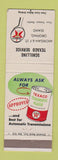 Matchbook Cover - Texaco oil gas Schilling Orofino ID