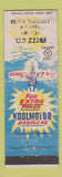 Matchbook Cover - Cities oil gas Fritz Lawrence KS POOR