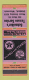 Matchbook Cover - Texaco oil gas Schneider's Oshkosh WI