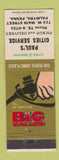 Matchbook Cover - Cities oil gas Paul's Palmyra PA
