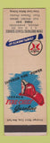 Matchbook Cover - Texaco oil gas Crum Brothers Sprague WA