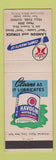 Matchbook Cover - Texaco oil gas Landen and Struck Villa Park IL