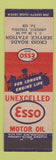 Matchbook Cover - Esso oil gas Cross Roads Station Amherst VA low phone #