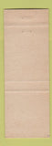 Matchbook Cover - Burnell's Gulf oil gas Indianapolis IN
