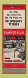 Matchbook Cover - Hardell Corporation Cities oil gas Hagerstown MD