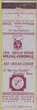Matchbook Cover - Associated Hospital Service Chicago IL LL25