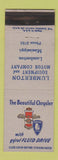 Matchbook Cover - Chrysler Plymouth Lumberton MS
