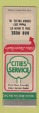 Matchbook Cover - Cities oil gas Bob Rose Cedar Falls IA