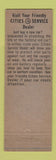 Matchbook Cover - Cities oil gas Bob Rose Cedar Falls IA