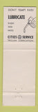 Matchbook Cover - Cities oil gas Martell's Bessemer MI