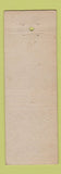 Matchbook Cover - Allied Motors Chrysler Plymouth Kansas City MO WORN