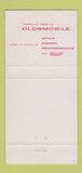 Matchbook Cover - 1957 Oldsmobile Don's Washington Court House OH 30 Strike