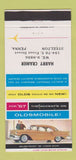 Matchbook Cover - 1957 Oldsmobile Harry Cramer Steelton PA 30 Strike
