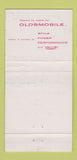 Matchbook Cover - 1957 Oldsmobile Hampton SC WEAR 30 Strike