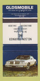 Matchbook Cover - Nelson Fournier Oldsmobile Lacolle QC 30 Strike