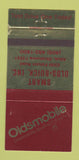 Matchbook Cover - Smart Oldsmobile Buick Altus OK WEAR 30 Strike