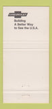 Matchbook Cover - Marhefka Chevrolet Windber PA WEAR 30 Strike