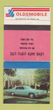 Matchbook Cover - Levis Auto Oldsmobile 1976 QC WEAR 30 Strike