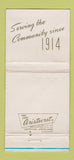 Matchbook Cover - Jaeger Oldsmobile Milwaukee WI WORN 30 Strike