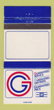Matchbook Cover - GM Parts Service Canada NO DEALER 30 Strike