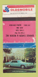 Matchbook Cover - 1976 Oldsmobile Caron Morin L'Islet QC WORN 30 Strike