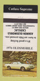 Matchbook Cover - 1976 Oldsmobile Ashmen Cadillac Flemington NJ 30 Strike