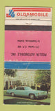 Matchbook Cover - 1976 Oldsmobile Poulin La Guadeloupe QC WORN 30 Strike