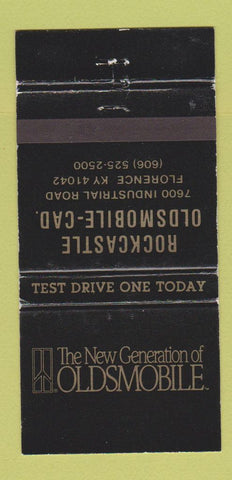 Matchbook Cover - Rockcastle Oldsmobile Cadillac Florence KY WEAR 30 Strike