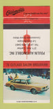 Matchbook Cover - 1978 Oldsmobile Cutlass Poulin La Guadeloupe QC 30 Strike