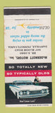 Matchbook Cover - 1959 Oldsmobile McDermott Danville PA WEAR 30 Strike