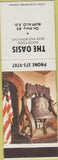 Matchbook Cover - The Oasis Buffalo SD